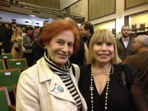 Con Laura Escalada all'Aula Magna dell'Università, concerto Piazzolla, 1 dicembre 2012